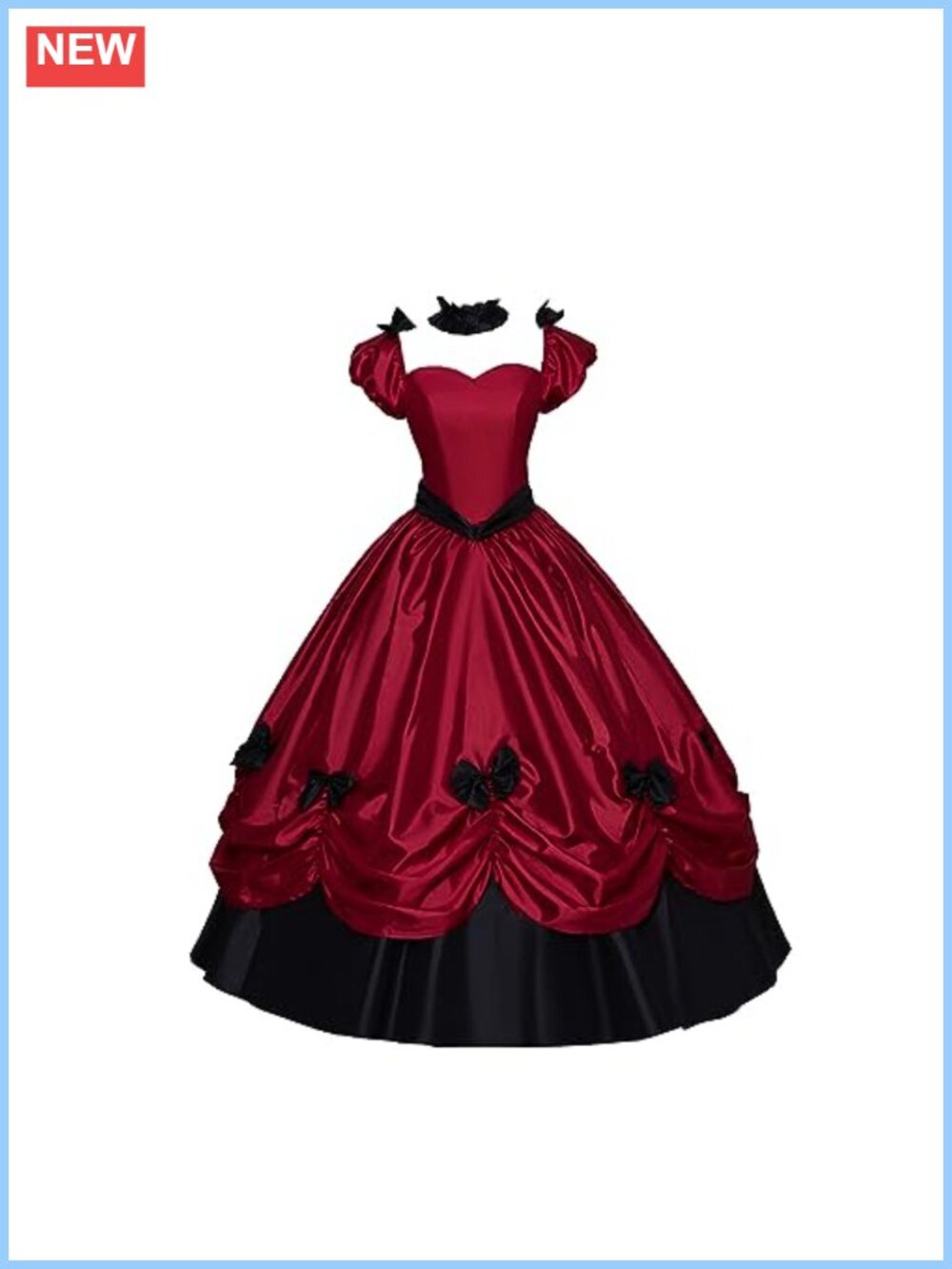 Victorian Rococo Gothic Ball Gown Dress Medieval Cosplay Costume